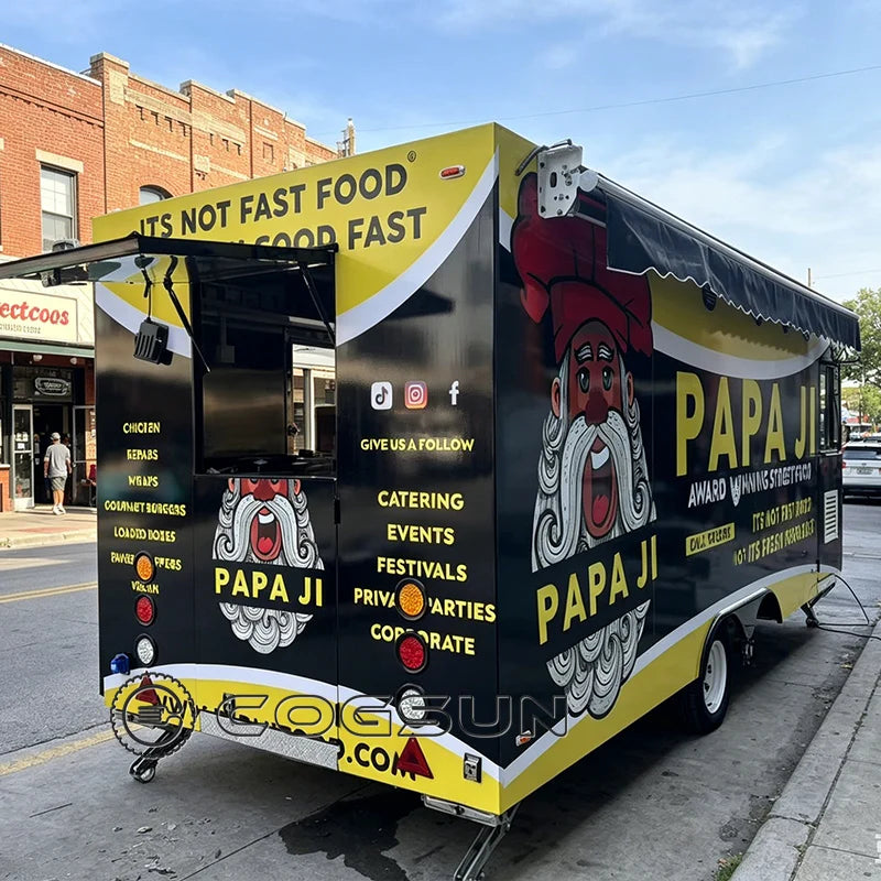 Mobile Food Trailer – Fried Chicken, Coffee & Ice Cream