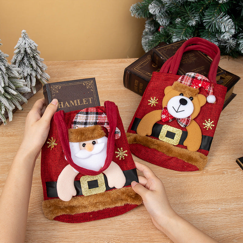 20 cm Christmas Character Gift Tote Bag