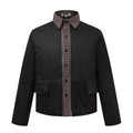 Layered-Look Lapel Jacket