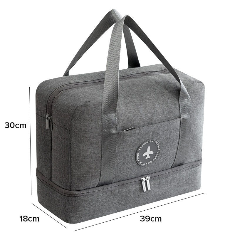 Waterproof Dry/Wet Separation Travel Duffel Bag
