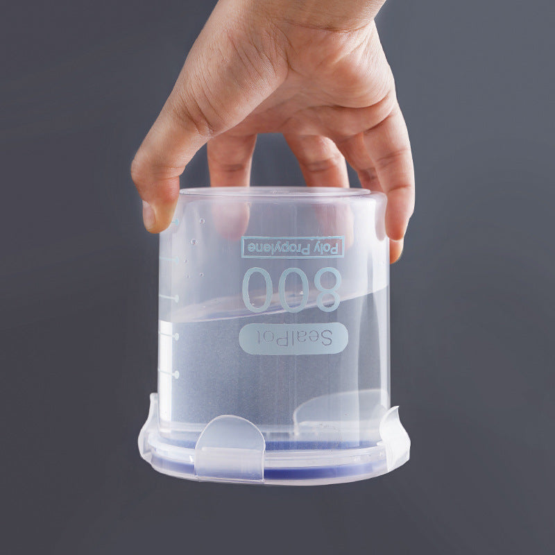 Airtight Plastic Grain & Food Storage Jars