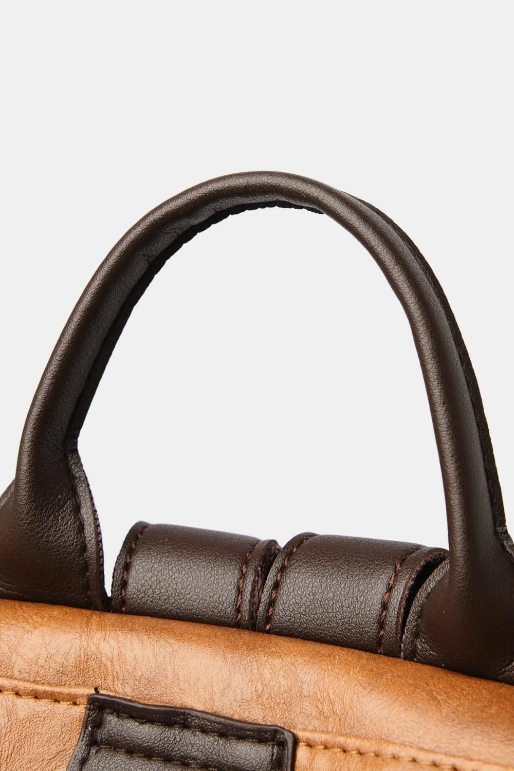 PU Leather Travel Backpack