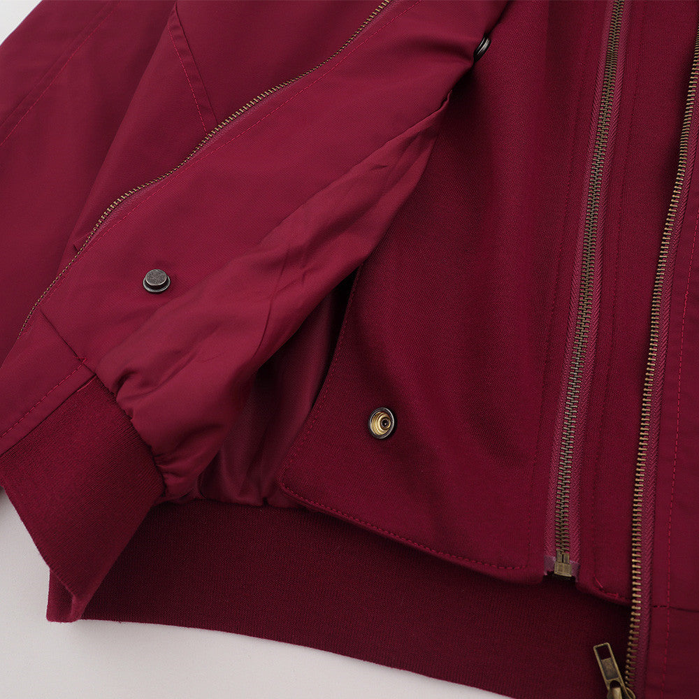 Layered-Look Hooded Jacket