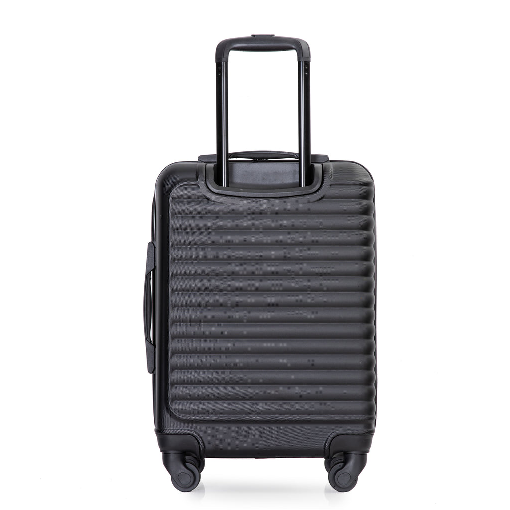 20-Inch Lightweight Hardside Carry-On Spinner – Black