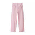 Casual diamond studded casual denim pants for women