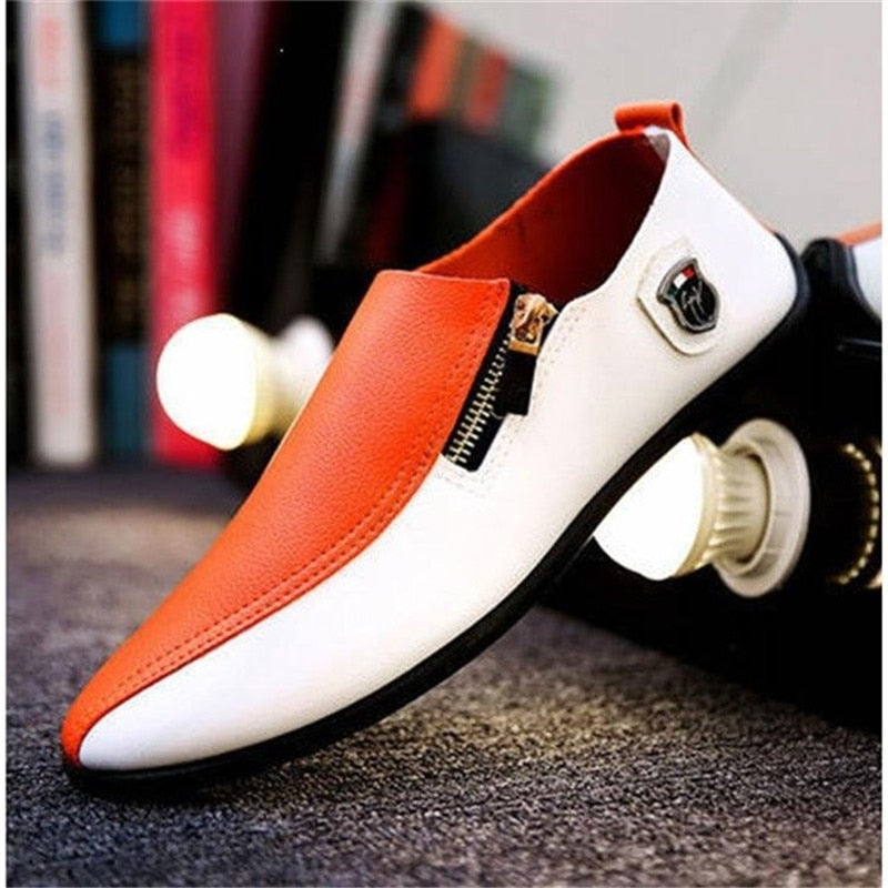 Men Loafers Driving Shoes Soft Casual Shoes Men Flats Men Shoes Leather Loafers Slip On unisex Light weige sneakers Dress shoes