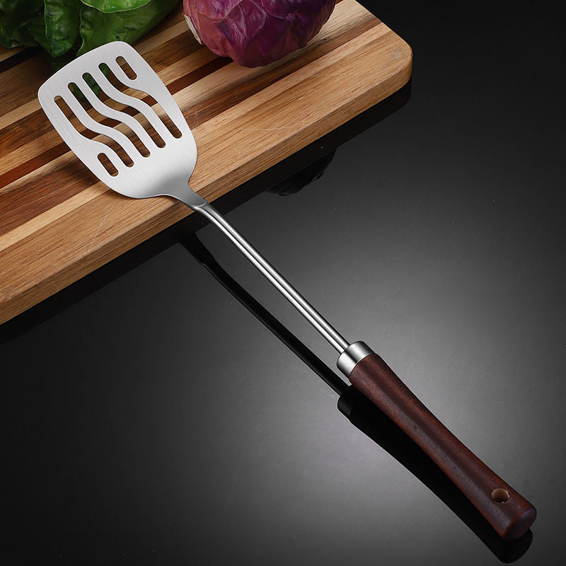 304 Stainless Steel Kitchen Utensils with Wooden Handles