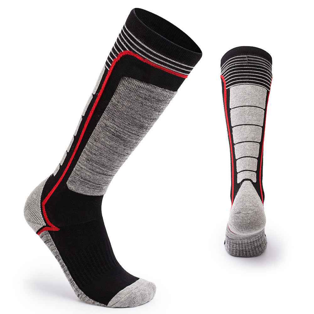 New Parent-Child Long Tube Warm Ski Socks Outdoor Hiking Socks Children's Thickened Hiking Socks