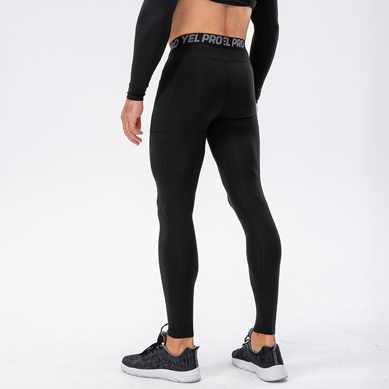 Men's Slim-Fit Stretch Running Pants