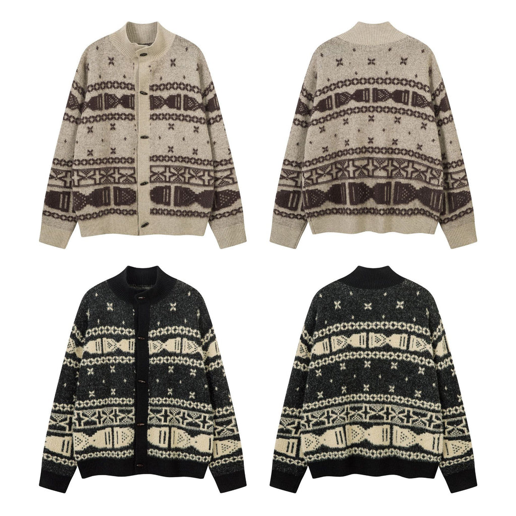Men's and women's knitted jackets