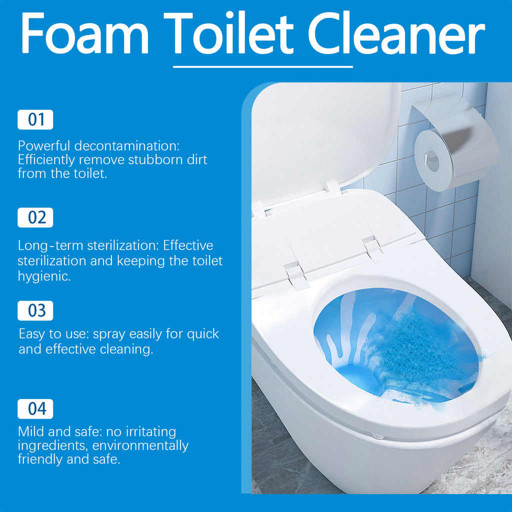 Foaming Toilet Bowl Descaling Cleaner