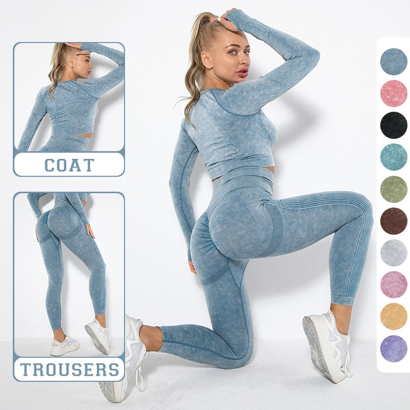 Women's 2-Piece Stretch Workout Set