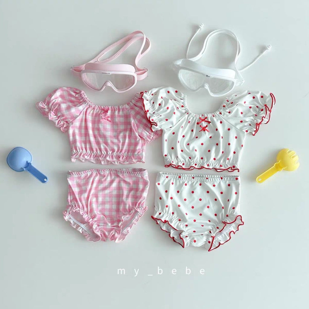Toddler Short-Sleeve Two-Piece Swim Set