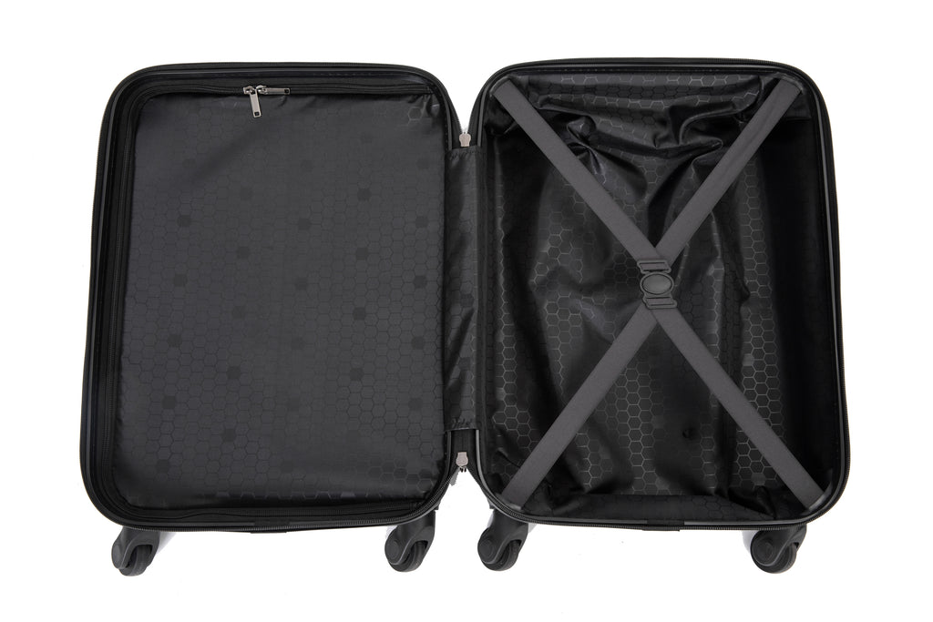 20-Inch Lightweight Hardside Carry-On Spinner – Black