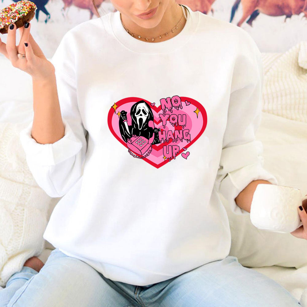 Love printed hoodie