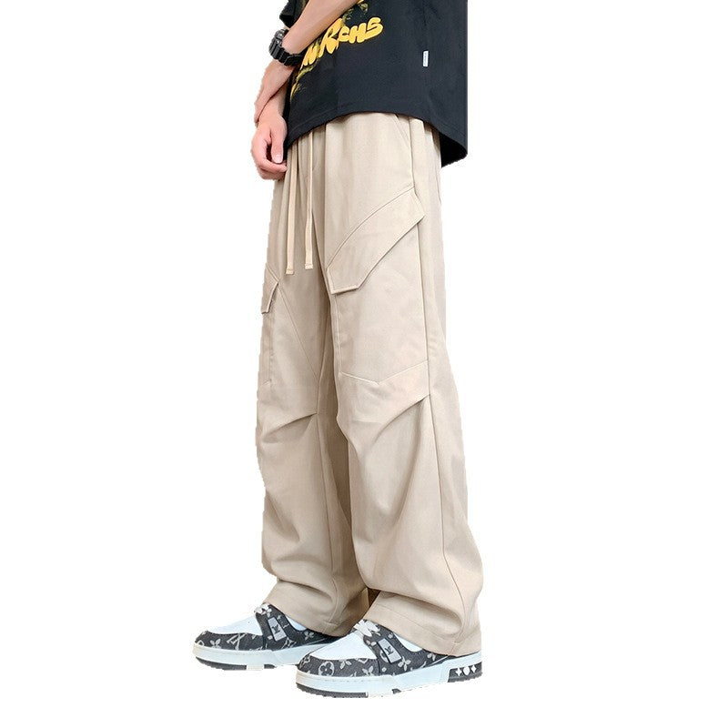 Men's Casual Drawstring Sport Pants