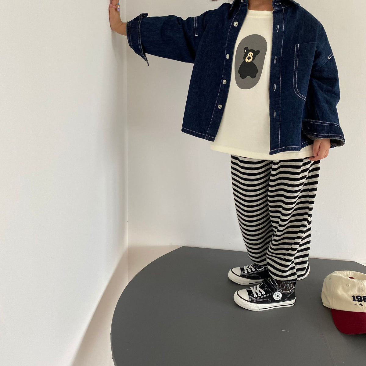 Kids' Cotton Drawstring Track Pants