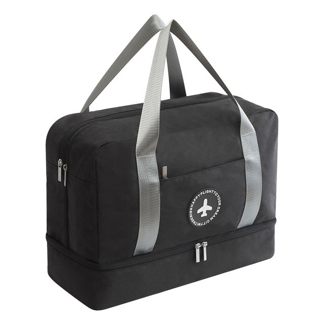 Waterproof Dry/Wet Separation Travel Duffel Bag