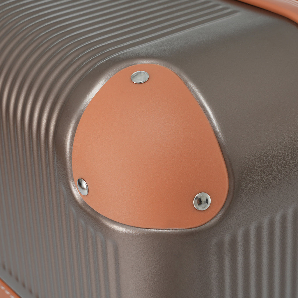 3-Piece Hardshell Spinner Luggage Set with TSA Lock – Copper