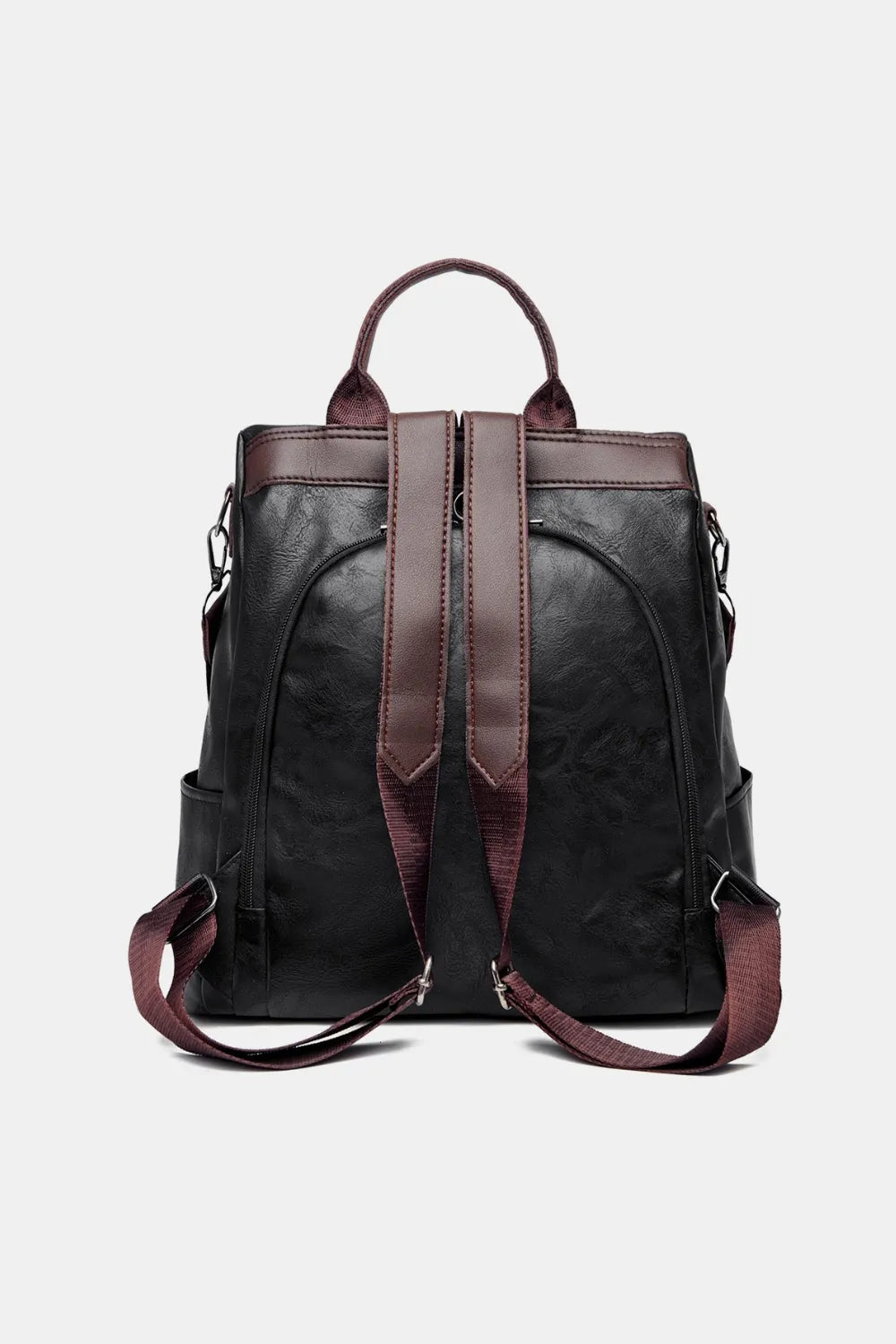 PU Leather Travel Backpack