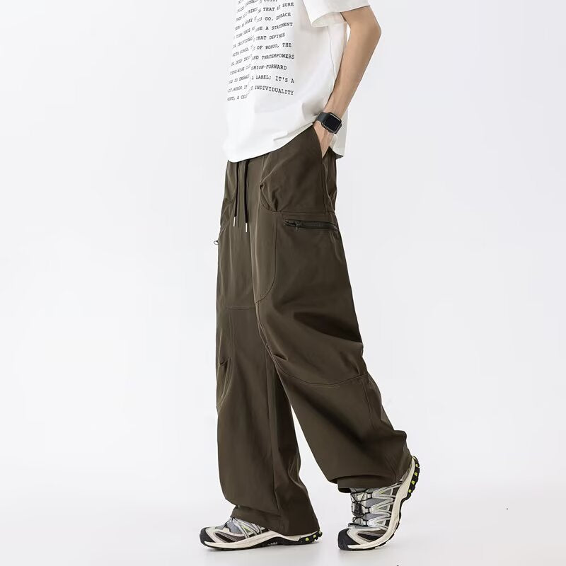 Loose straight casual outdoor hiking pants