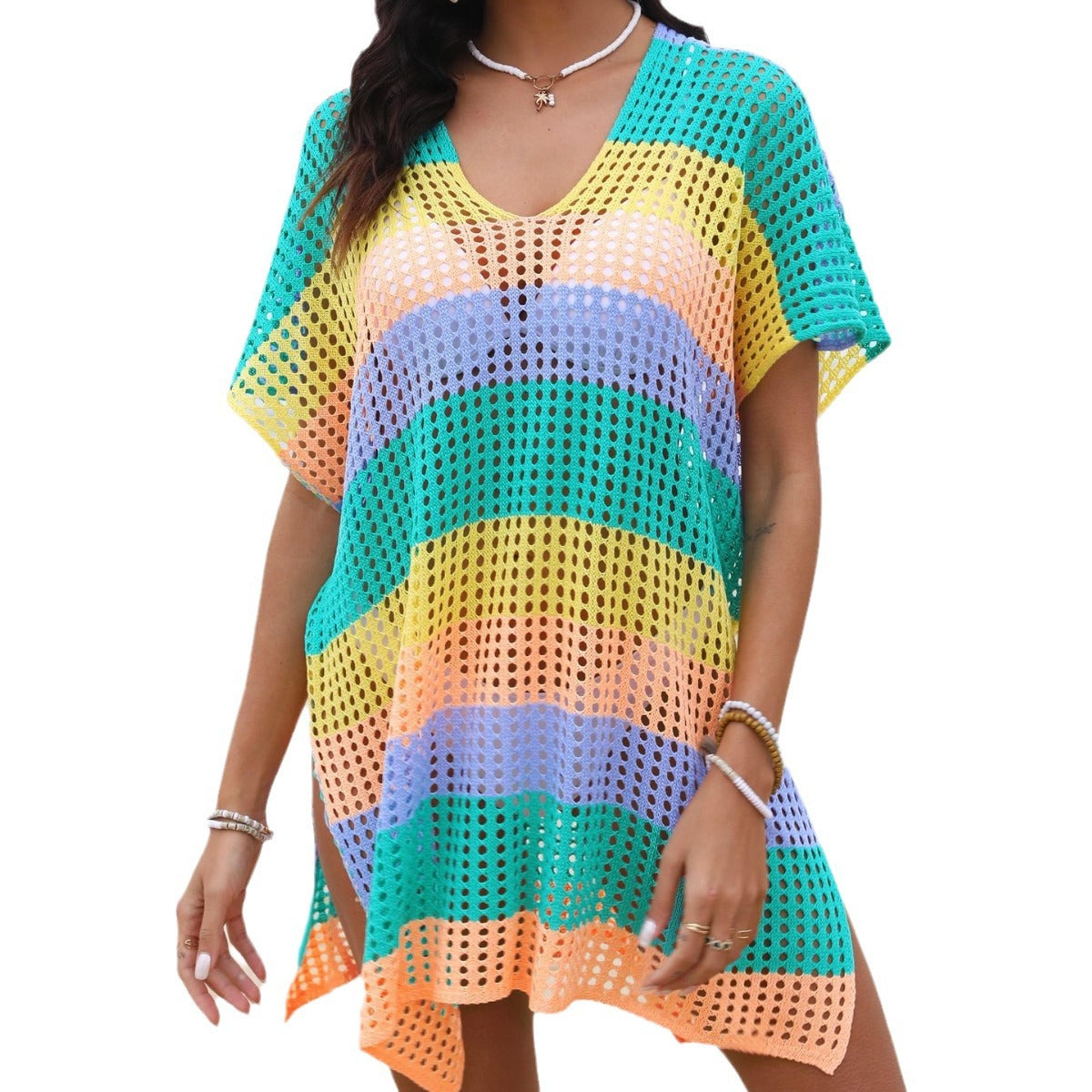 Ladies' Vacation Cover-Up Women's Clothing Beach Dress