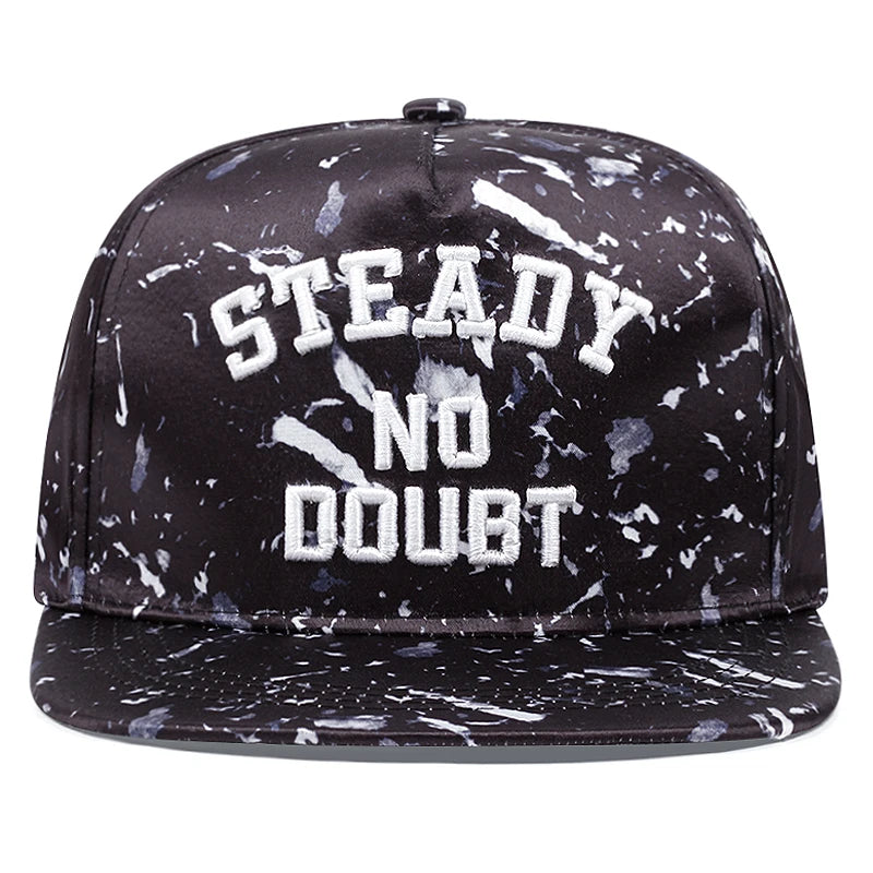 Embroidered Hip-Hop Snapback Trucker Cap