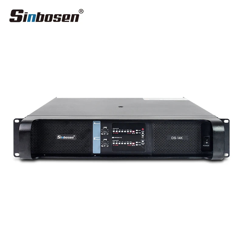 Sinbosen DS-14K 2 Channel 4000w Sound Equipment Speaker Professional Subwoofer Power Amplifier