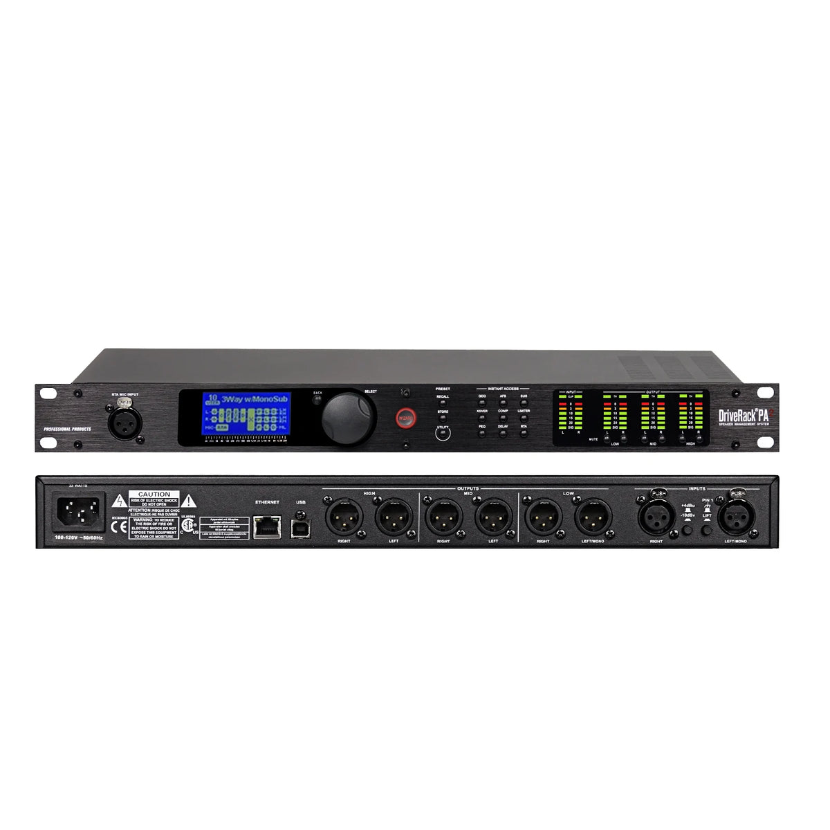 DBX DriveRack PA2 Digital Audio Processor