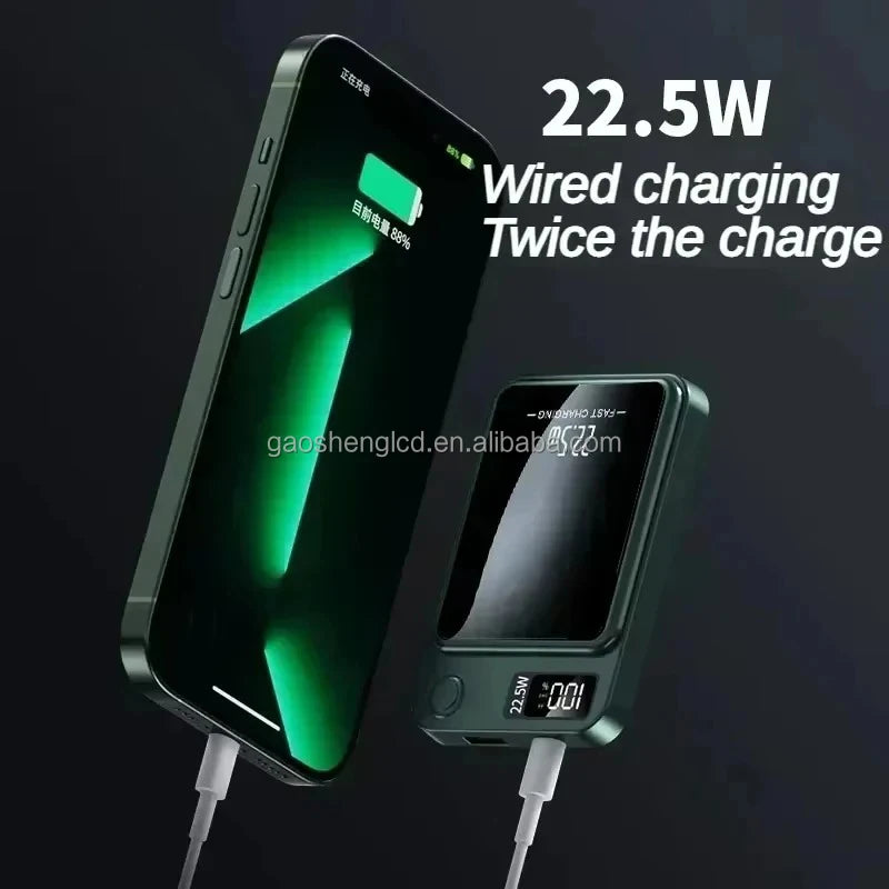 10,000mAh 22.5W Magnetic Wireless Power Bank
