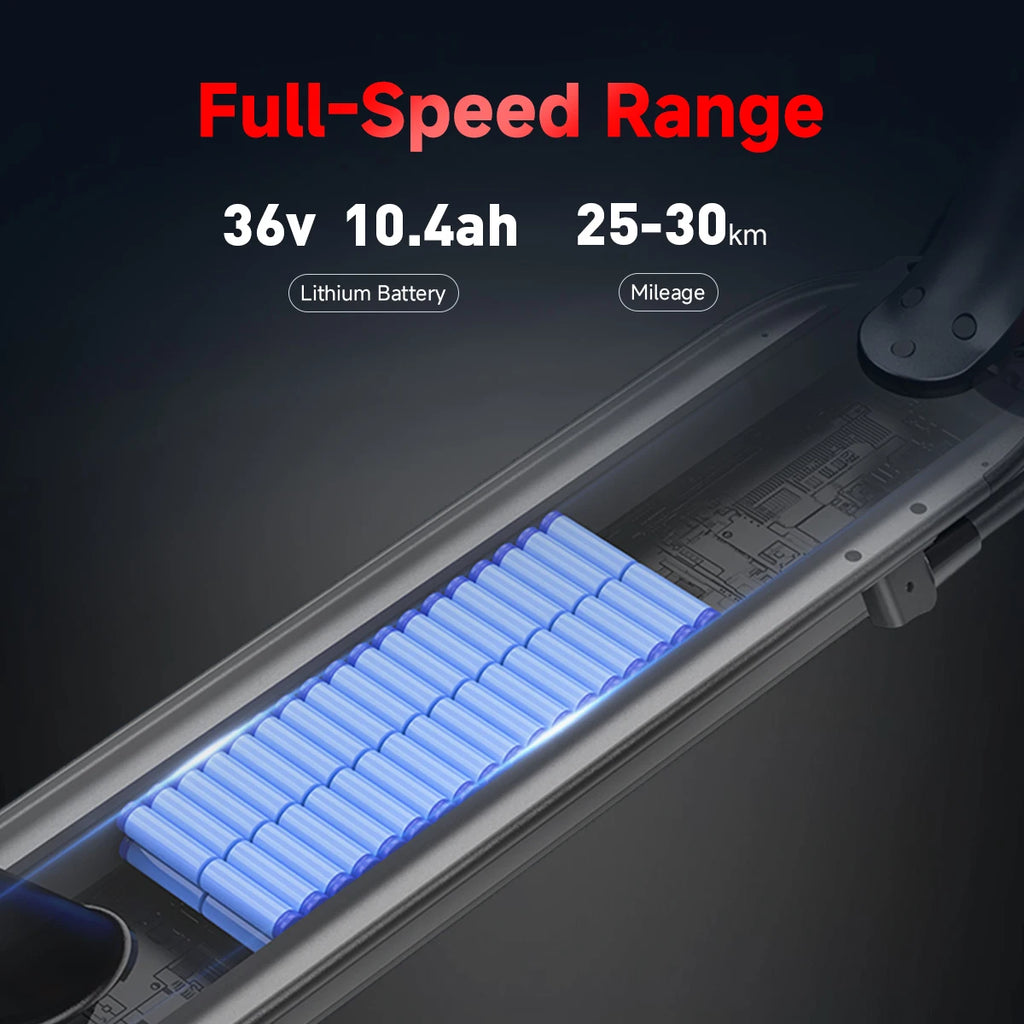 350W Foldable App-Connected Electric Scooter – 36V