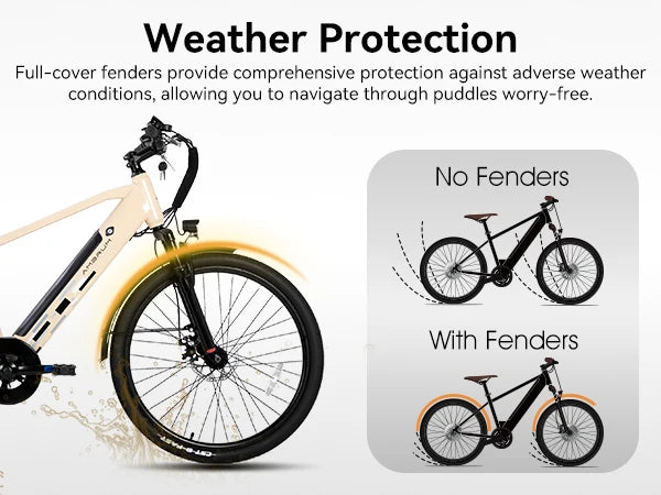 JOYKIE 7-Speed Electric Mountain Bike