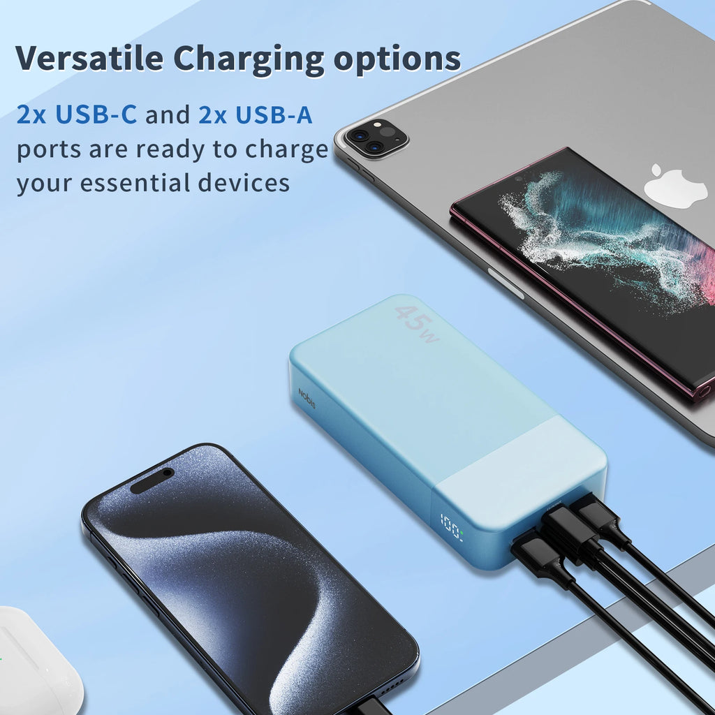 35W 10,000/20,000mAh Fast-Charge Power Bank