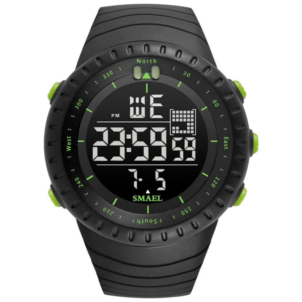 SMAEL 1237 Unisex 5BAR Sport Digital Watch