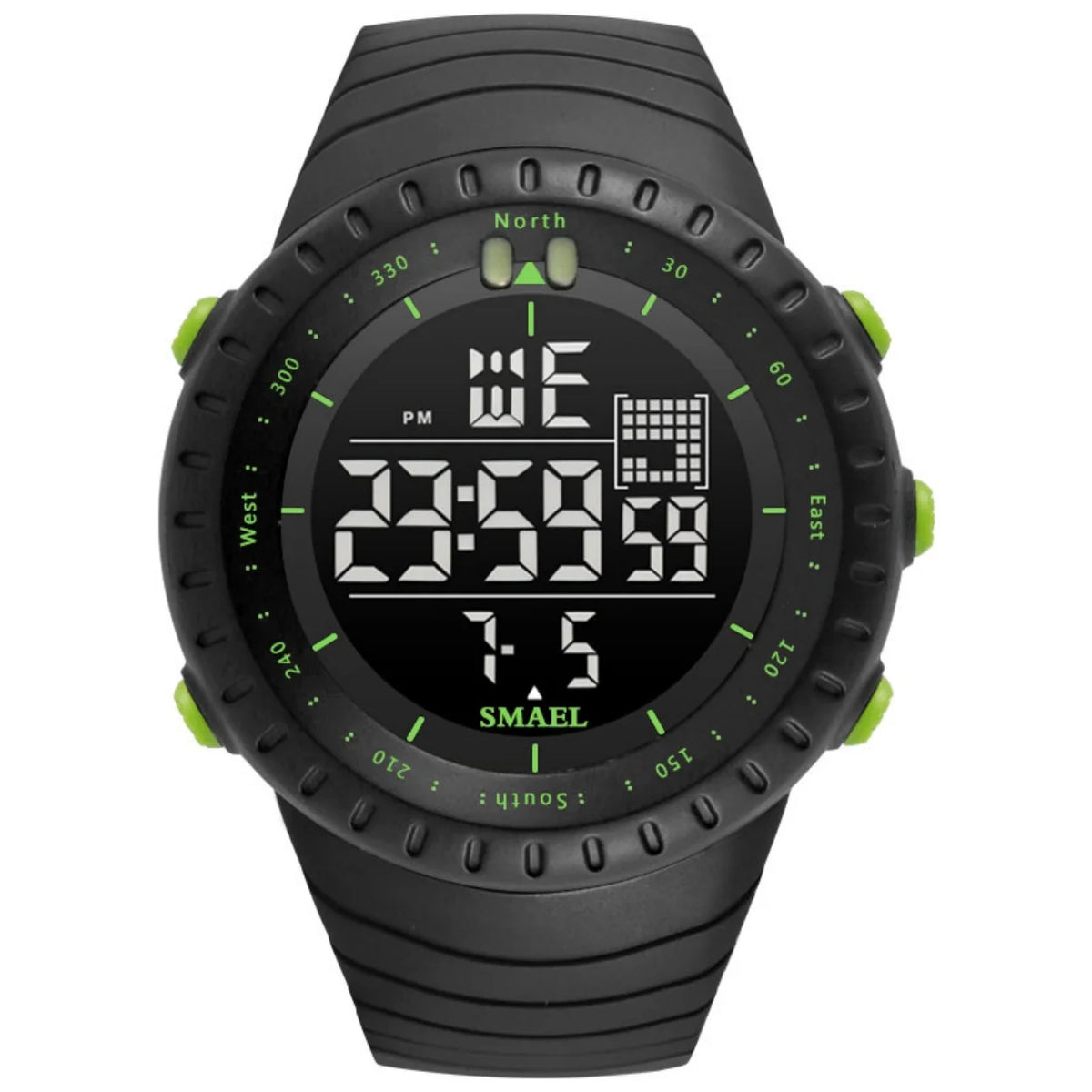 SMAEL 1237 Unisex 5BAR Sport Digital Watch