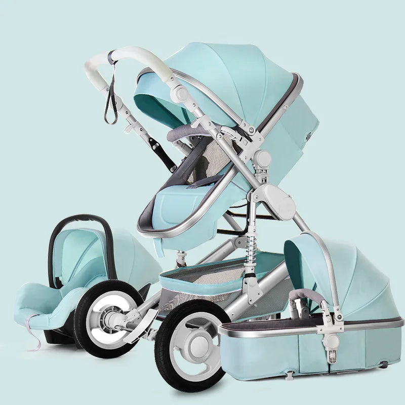 Amazing Selected Baby Stroller 3 in 1 Folding Bi-directional Baby Foldable Stroller Luxury Good Quality Wholesale