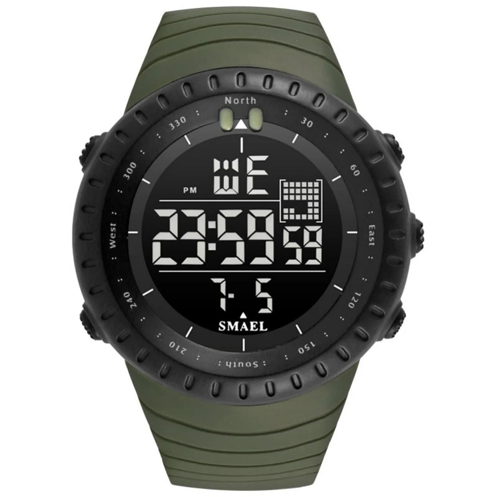 SMAEL 1237 Unisex 5BAR Sport Digital Watch