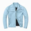 Men’s Windproof Winter Leather Jacket