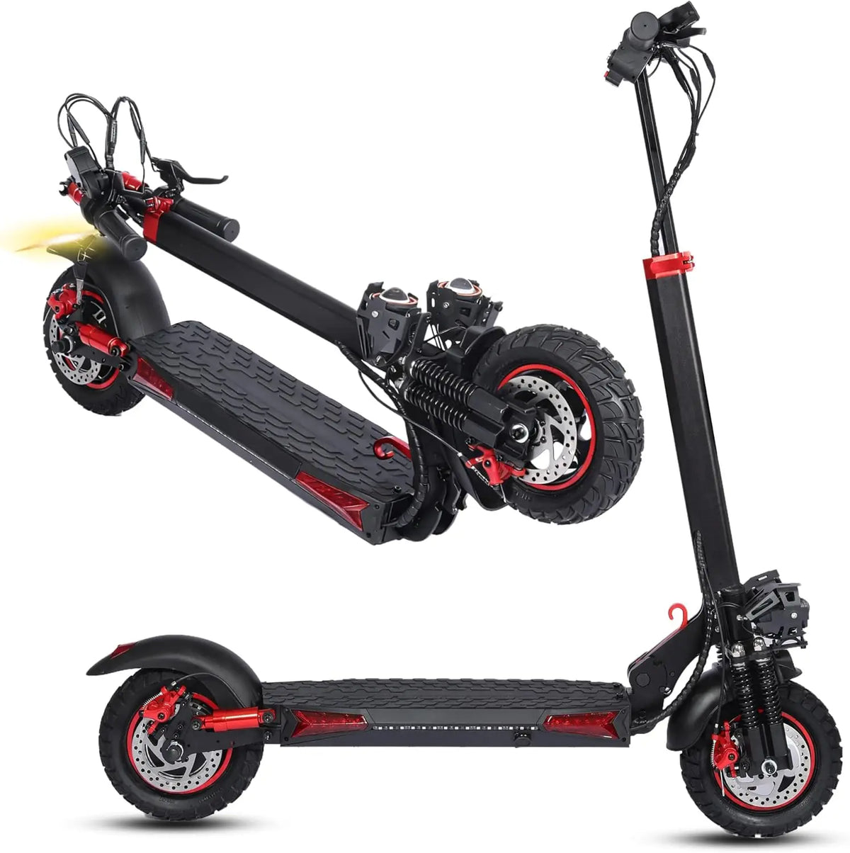 1200W Adult Electric Scooter – 48V 18Ah, 11-Inch Tires