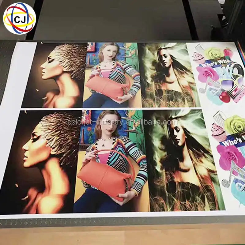 Colorjet A3 UV LED Flatbed Printer with Embossing