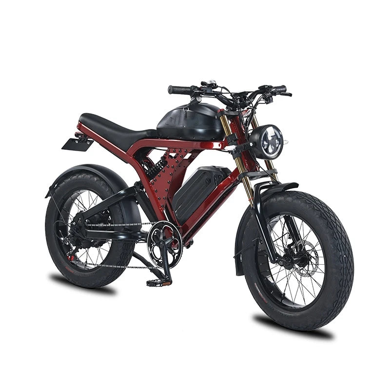20-Inch 1500W Full-Suspension Fat-Tire Electric Bike