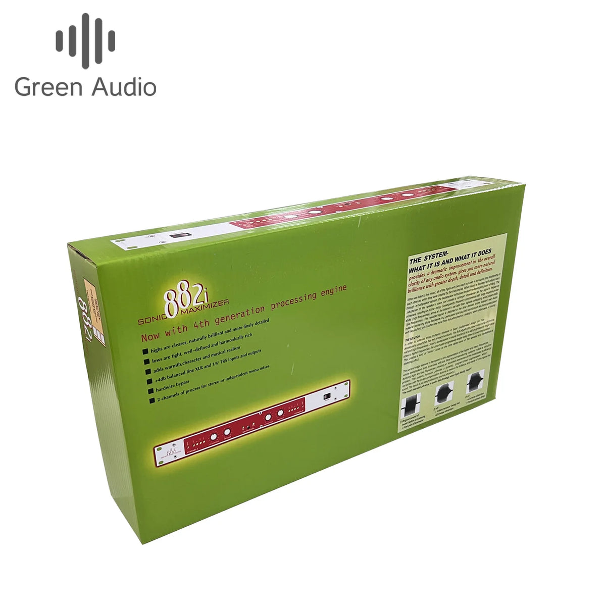 Procesador excitador y maximizador de audio GAX-882i