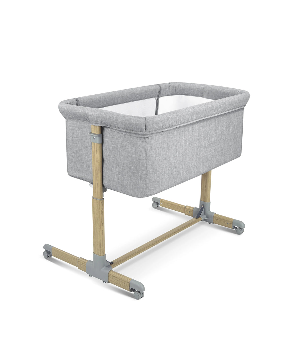 Y11 Adjustable Baby Bedside Crib – Grey