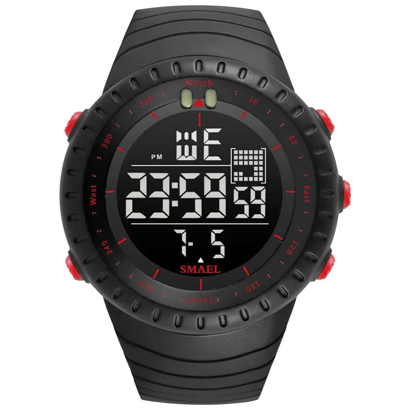 SMAEL 1237 Unisex 5BAR Sport Digital Watch