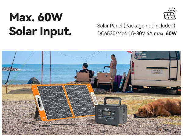 Flashfish 153.6Wh 200W Portable Power Station