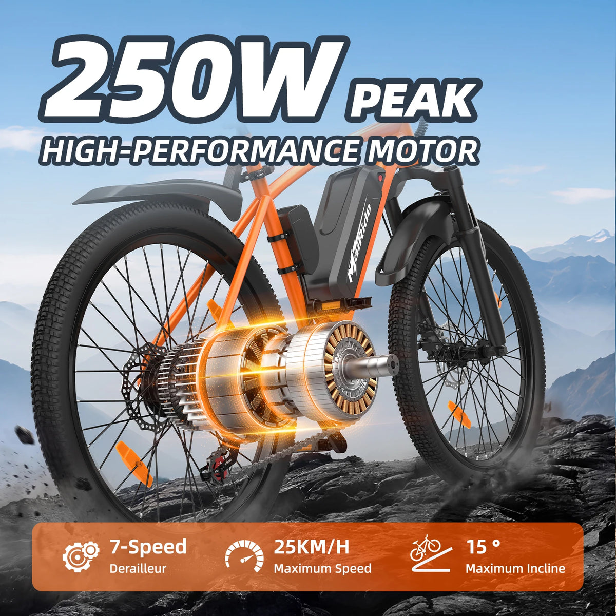Q7 250W Electric Mountain Bike