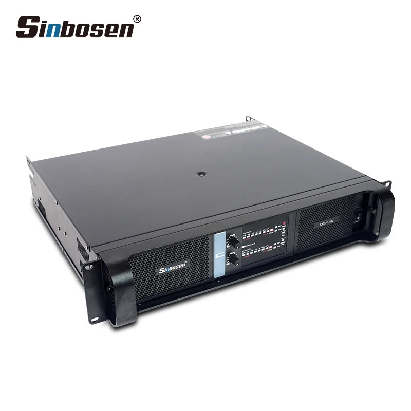 Sinbosen DS-14K 2 Channel 4000w Sound Equipment Speaker Professional Subwoofer Power Amplifier