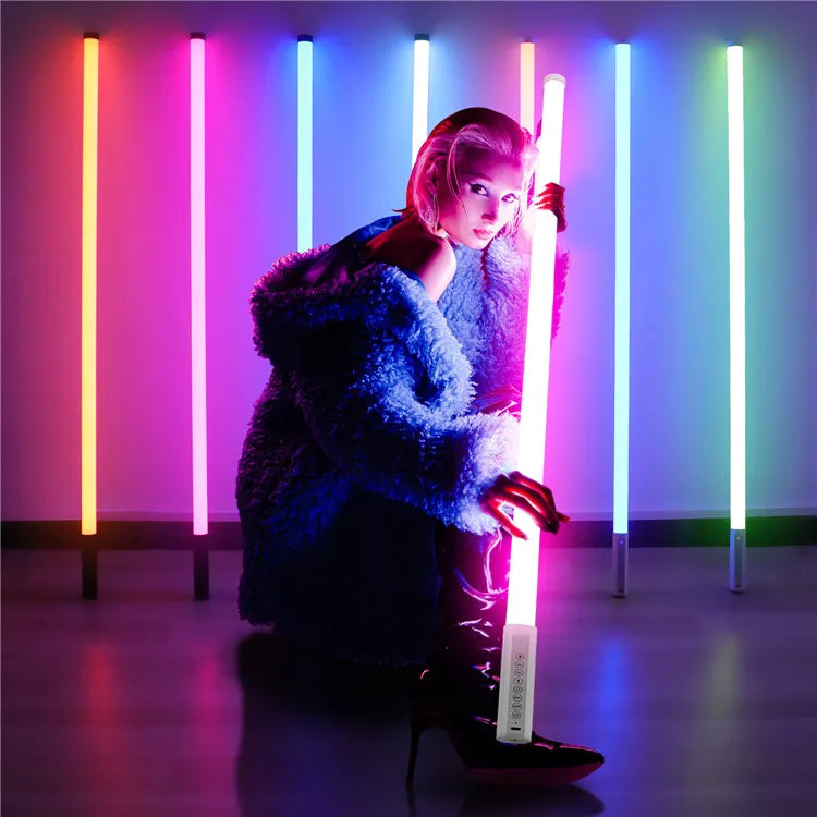 6-Pack TL-130Plus RGB Rechargeable LED Tube Lights