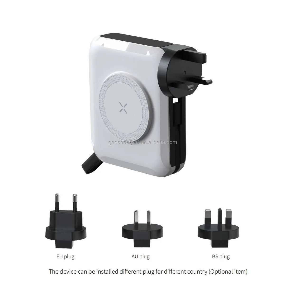 5-in-1 Wireless Charger Power Bank – Up to 15,000mAh