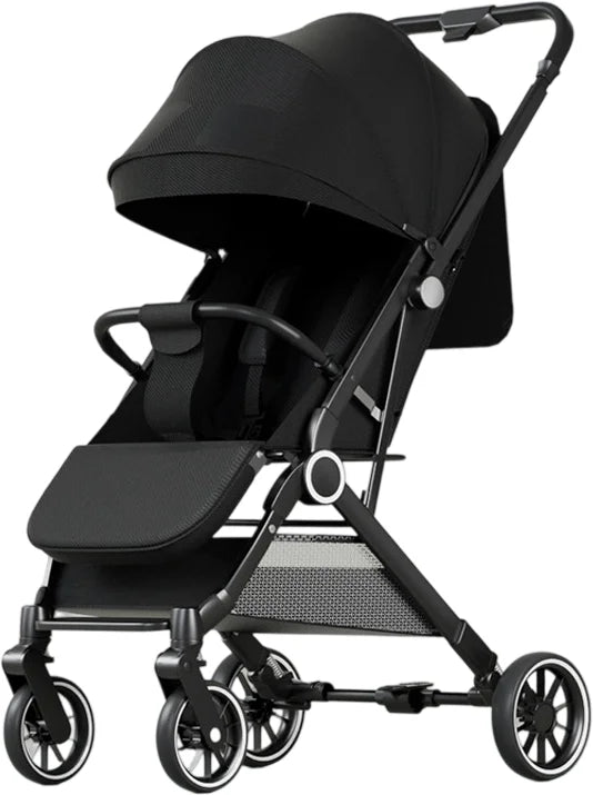 Wholesale Two-Way Baby Umbrella Stroller Lightweight Adjustable Linen Backrest One-Click Folding Safety Belt for Airplane Travel
